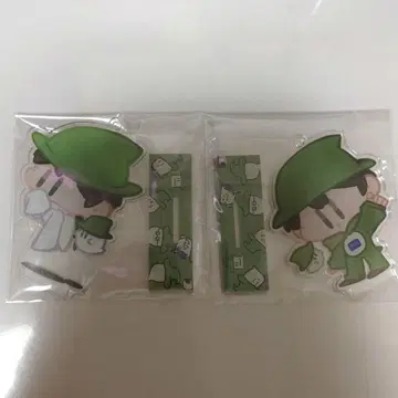 미도리 군 운영 아크릴 스탠드 2개 세트