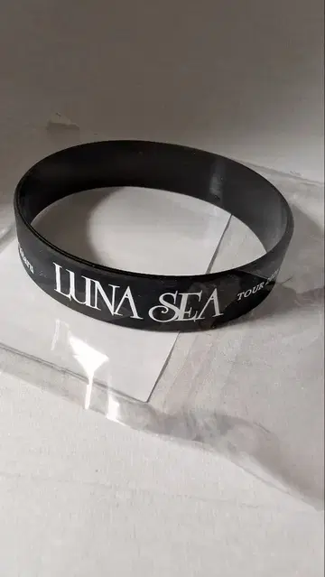미개봉 LUNA SEA 러버 밴드 7.20 삿포로 공연 기념