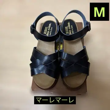 마레마레 샌들 블랙 M 사이즈