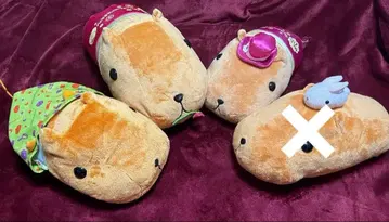 카피바라 씨 봉제 인형 3체 세트