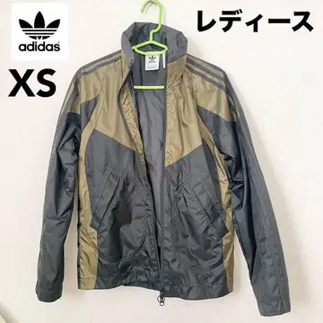 adidas 아디다스 윈드브레이커 블랙 올리브 XS