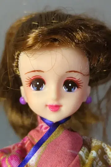 타카라 제니 프렌드 기모노 마린 브라운 포니테일
