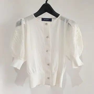M'S GRACY 엠즈 그레이시 소매 모티브 가디건