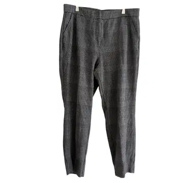 BANANA REPUBLIC [ 16 ] 테이퍼드 팬츠 체크 그레이