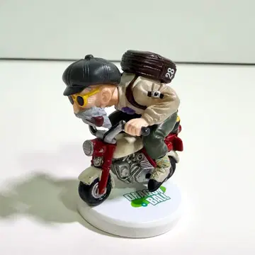 드래곤볼 무천도사 몽키 바이크 피규어
