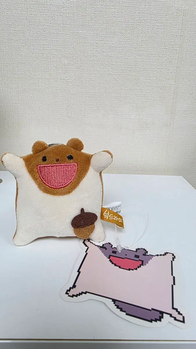 부드라미 안아줘요 날다람쥐 인형 키링
