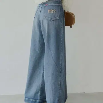 Chico 루즈 와이드 데님 M