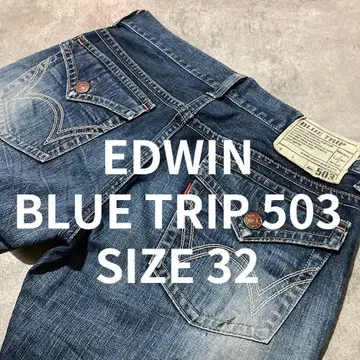 [ EDWIN ] 에드윈 BT5003 503 빈티지 가공 스트레이트 데님