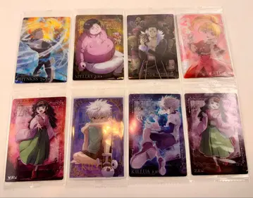 HUNTER x HUNTER 이타쟈가 클리어 카드 8장 세트