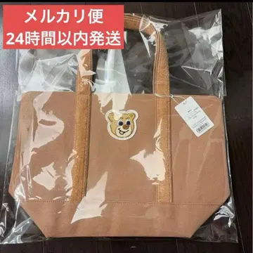 [새상품] 페이러 올드 테디 토트백 L 사이즈 베이지