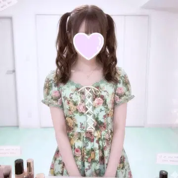 axes femme 전사풍 레이스 UP 원피스 M
