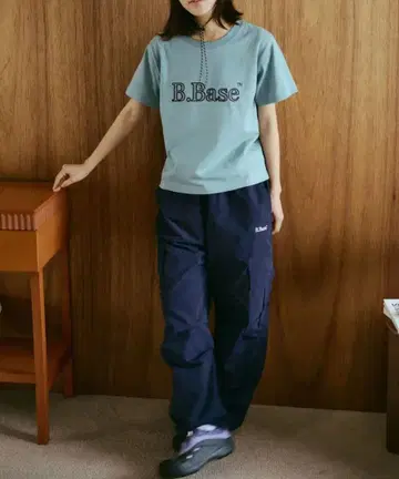 나일론 테크 아노락 팬츠