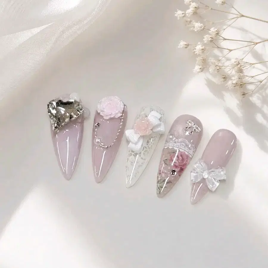 수제 네일팁