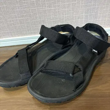 Teva 테바 스포츠 샌들 블랙 S/N 4156 26cm