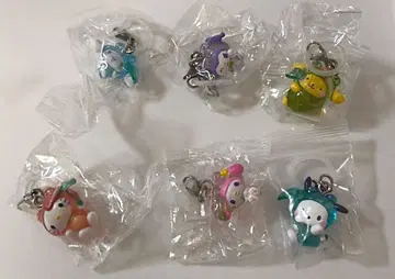 컴프 산리오 캐릭터즈 케로케로 파티 메지루시 액세서리 전 6종