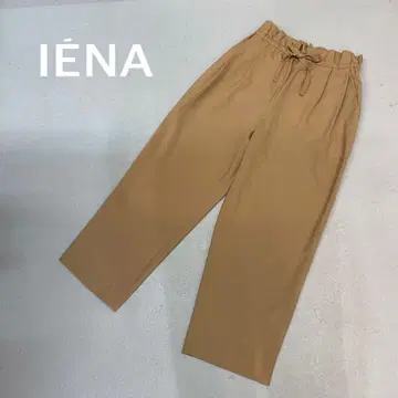 IENA 이에나 허리밴딩 투 턱 팬츠