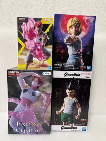 HUNTER x HUNTER 곤 크라피카 히소카 피규어 4점 세트