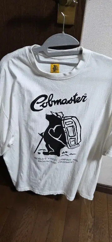 Cobmaster T셔츠 화이트 40사이즈