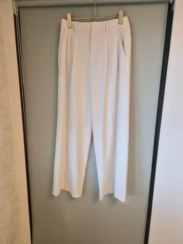 스마트 와이드 스트레이트 팬츠 UNIQLO