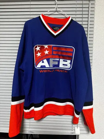 AFB WORLD PEACE 하키 셔츠