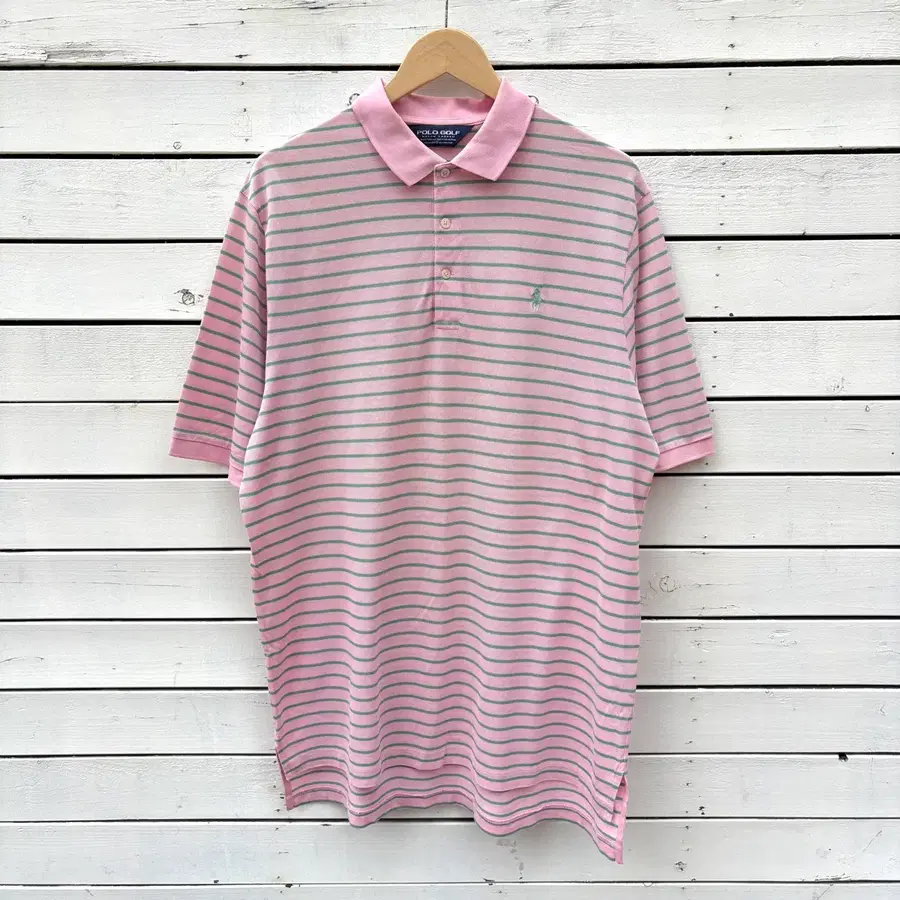 Polo 폴로 골프 스트라이프 반팔 카라티