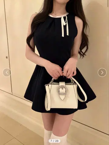 [ USAGI ONLINE 한정판 ] 리본 넥 올인원