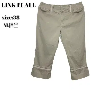LINK IT ALL 링크이톨 팬츠 하프 캐주얼 38