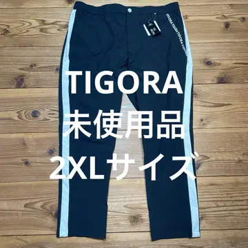 티고라 골프웨어 테이퍼드 롱 팬츠 2XL 사이즈 블랙