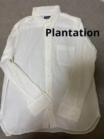 Plantation 플랜테이션 코튼 거즈 셔츠