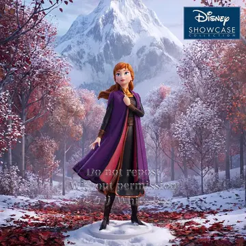 겨울왕국 2 안나 피규어 Disney Showcase