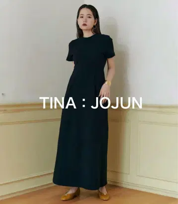 TINA: JOJUN 티나 조준 A라인 티셔츠 원피스 롱 기장
