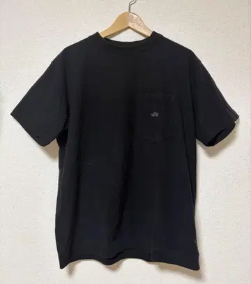 노스페이스 퍼플 라벨 하이 벌키 하프 슬리브 포켓 티 M