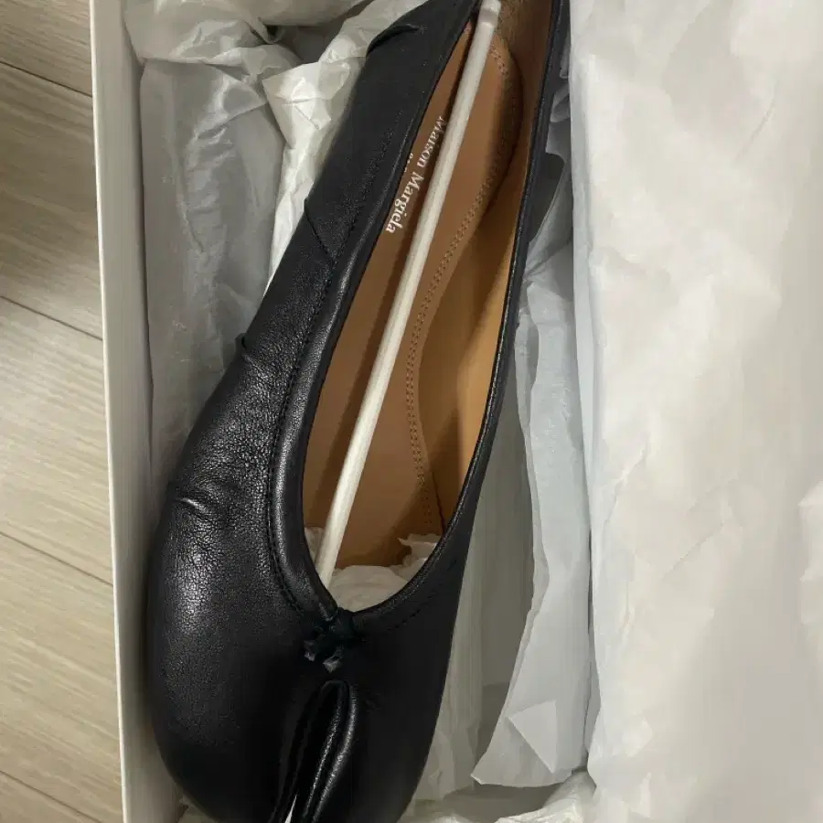메종 마르지엘라 타비 플랫 슈즈 38 새상품
