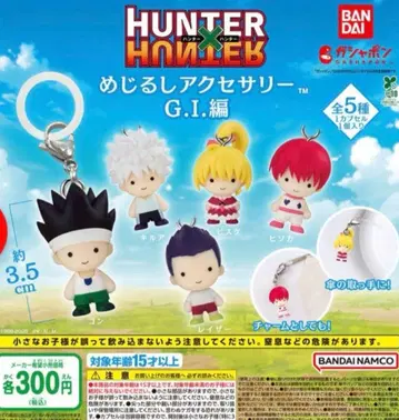 [ 컴플리트 ] HUNTER x HUNTER 메지루시 액세서리 G.I. 편