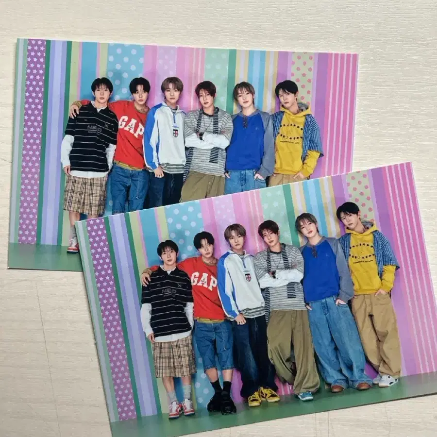 엔시티 위시 보밋걸 일본 사이트 엽서 특전
