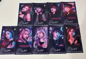 TWICE Breakthrough 씰 9개 세트