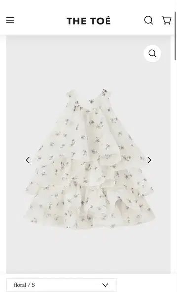 the toe Scabiosa Top
