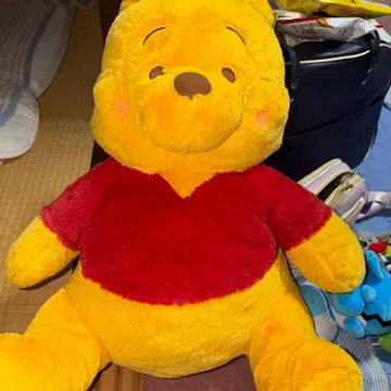 최종 가격 인하 곰돌이 푸 특대형 봉제 인형 약 55cm