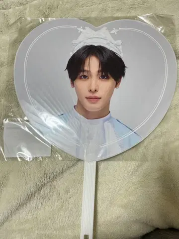 NCT WISH 팬미팅 하트 모양 부채 리쿠