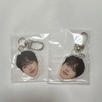 코노 준키 얼굴 아크릴 키링 2종 세트