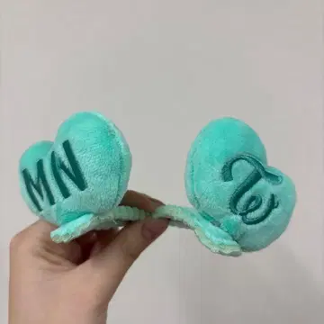 TWICE MINA 헤어 클립 하트형