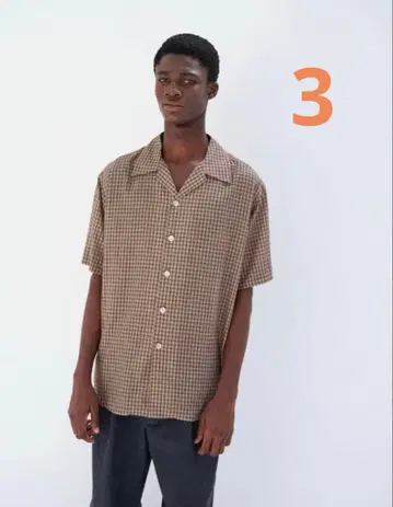 AURALEE AIRY LIGHT COTTON CHECK SHIRT