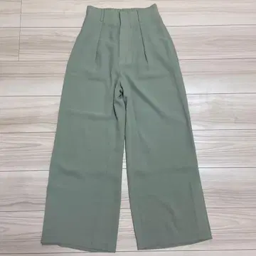 Mila Owen 민트 그린 슬랙스 팬츠