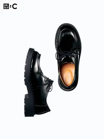 미사용 새상품 택 포함 UNIQLO C 레이스업 슈즈 27.5cm