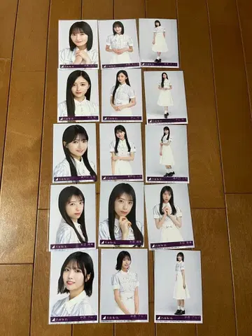 노기자카46 42nd 시히니오요바즈 봉입 생사진 세미컴프 세트