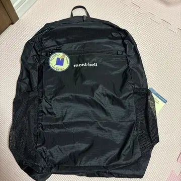 mont-bell 포켓터블 데이팩 블랙