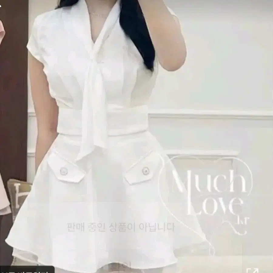 수입의류 큐빅쉬폰치마 M(6.9)새상품 홀복 에스드레스  최종마지막가격