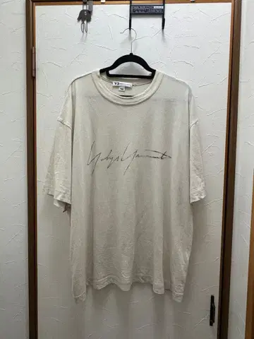 Y-3 로고 티셔츠