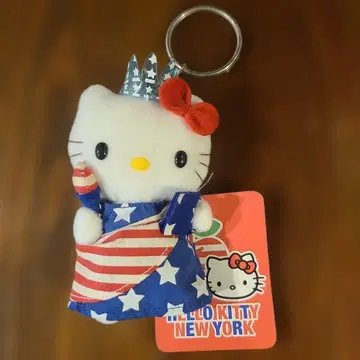 2003 HELLO KITTY NY 3.5'Key Ring