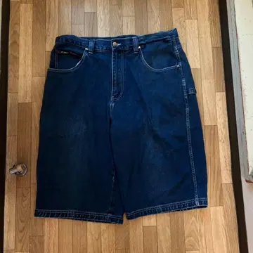 FUBU 데님 하프 팬츠 조츠 무릎 아래